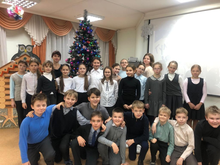 Культпоход в библиотеку А.Гайдара.