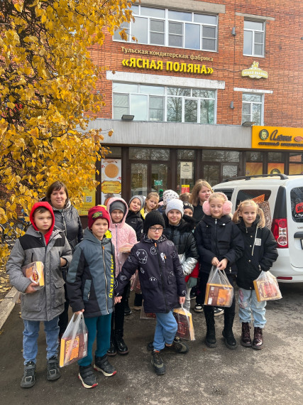 Экскурсия на кондитерскую фабрику.